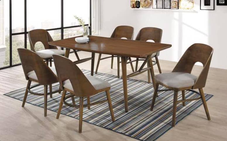 Dining set 6 chairs mod: 2609